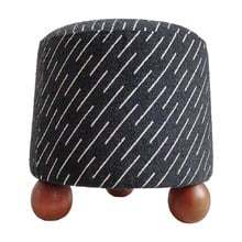 Astra Jacquard Ottoman